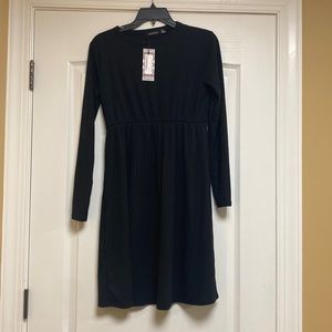 Boohoo maternity ribbed dress